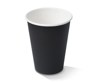 16OZ SINGLE WALL PE PAPER CUP BLACK